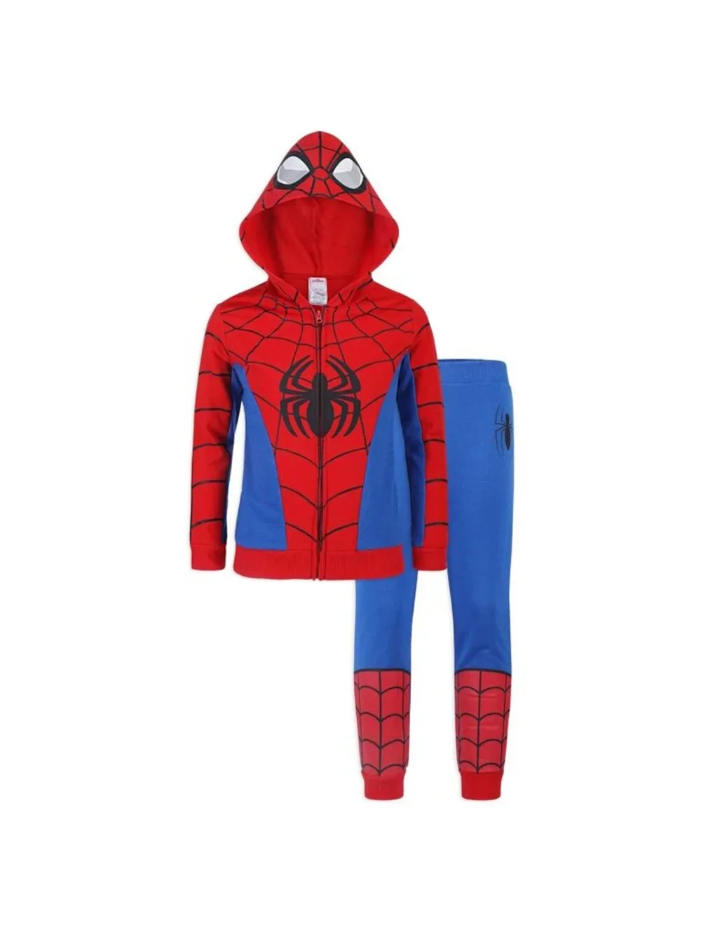 Marvel Spider-Man Miles Morales & Venom Boys Zip Up Hooded Sweatshirt/Pant 14/16
